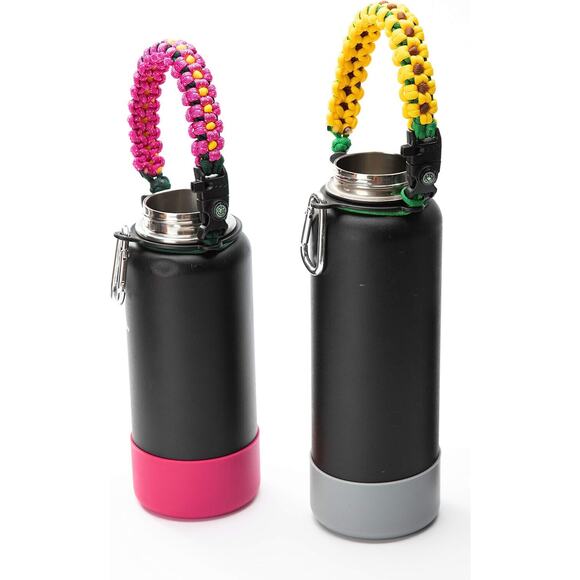 Silicone Protective Sleeve Boot For HYDRO FLASK 12-40oz Water Bottle Accessories - Picture 3 of 12